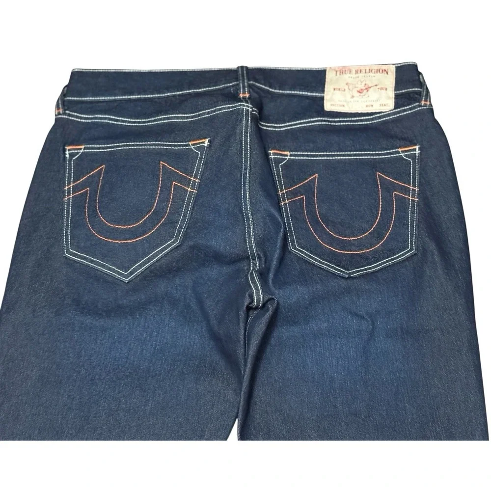 True Religion NWT Men's Rocco Jeans in Dark Roper Wash 34